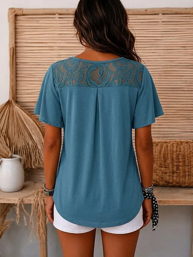 damen-t-shirt-spitzentops-einfarbi-12419736-default-3