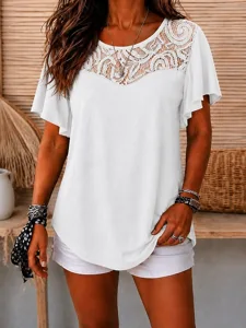 damen-t-shirt-spitzentops-einfarbi-12419736-wei-1