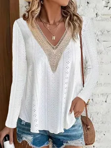 damen-t-shirt-spitzentops-t-shirt-10226523-wei-1