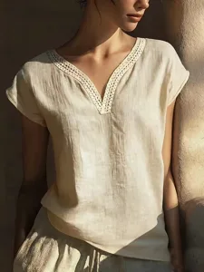 damen-t-shirt-t-shirt-aus-baumwoll-10677037-aprikose-3