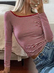 damen-t-shirt-t-shirt-druck-gestre-17371676-rote-10