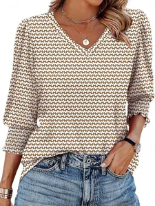 damen-t-shirt-t-shirt-druck-grafik-11500304-braun-4