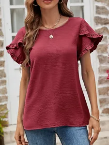 damen-t-shirt-t-shirt-einfach-eleg-14418656-wein-6