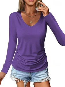 damen-t-shirt-t-shirt-einfach-mode-13234310-default-6