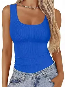 damen-t-shirt-t-shirt-einfach-mode-17095897-blau-6