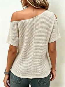 damen-t-shirt-t-shirt-einfach-mode-18503940-default-2