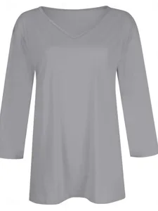 damen-t-shirt-t-shirt-einfach-mode-19335292-default-5
