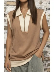 damen-t-shirt-t-shirt-einfarbig-el-11695419-braun-9