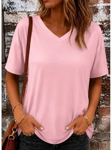 damen-t-shirt-t-shirt-einfarbig-st-9969304-rosa-4
