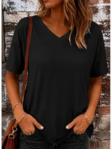 damen-t-shirt-t-shirt-einfarbig-st-9969304-schwarz-1