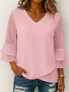 damen-t-shirt-t-shirt-elegant-drei-15477279-rosa-4