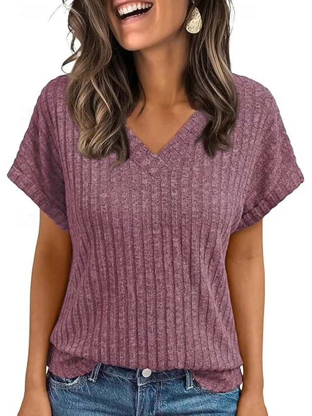 damen-t-shirt-t-shirt-gerippt-einf-19421349-purpurrot-4