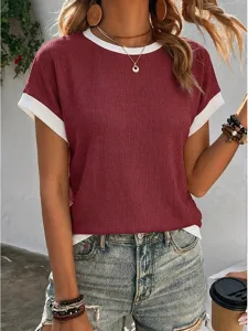 damen-t-shirt-t-shirt-gerippt-kont-13290382-wein-3