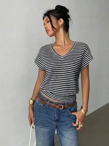 damen-t-shirt-t-shirt-gestreift-ei-10150489-schwarz-2