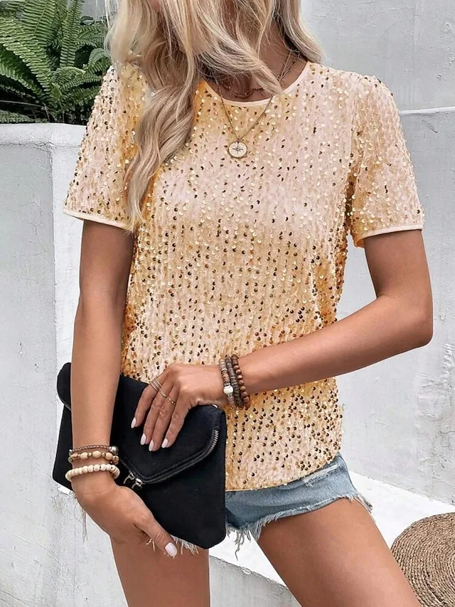 damen-t-shirt-t-shirt-pailletten-e-11203170-hellgold-5