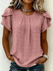 damen-t-shirt-t-shirt-rusche-einfa-13897807-rosa-1