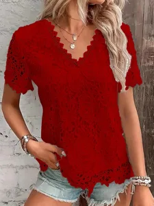 damen-t-shirt-t-shirt-spitze-patch-11684300-rote-6