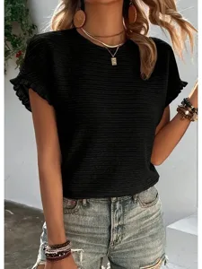 damen-t-shirt-textur-t-shirt-rusch-13133939-schwarz-4