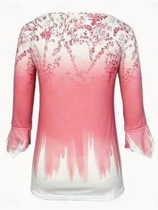 damen-t-shirt-v-ausschnitt-ombre-g-12342842-default-2