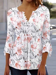 damen-t-shirt-v-ausschnitt-ombre-g-12342842-wei-4