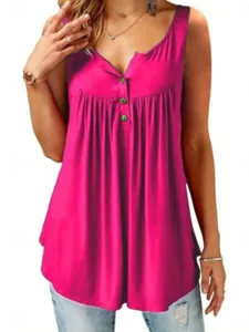 damen-tank-top-gerafft-knopfe-einf-16473735-fuchsie-5