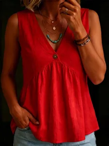 damen-tank-top-hemd-aus-leinenimit-17479502-rote-6