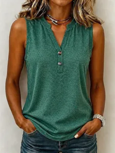 damen-tank-top-knopfe-einfach-mode-12758746-dunkelgrun-1