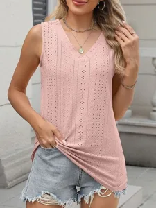 damen-tank-top-lochmuster-einfach-19565756-rosa-13