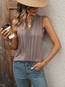 damen-tanktop-einfach-vintage-stil-13320981-khaki-8