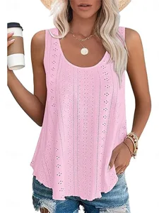 damen-tanktop-jacquard-einfarbig-v-10826067-default-8