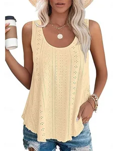 damen-tanktop-jacquard-einfarbig-v-10826067-gelb-7