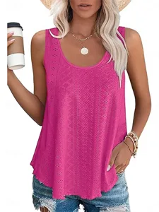 damen-tanktop-jacquard-einfarbig-v-10826067-rosa-9