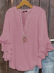 damen-textur-bluse-bluse-rusche-ei-15888856-rosa-3