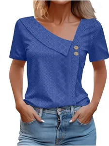 damen-textur-bluse-oberteil-mit-os-10052785-blau-4