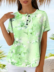 damen-waffel-t-shirt-druck-floral-15762944-grun-4