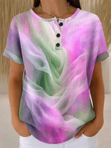 damen-waffel-t-shirt-druck-grafik-16789695-purpur-4