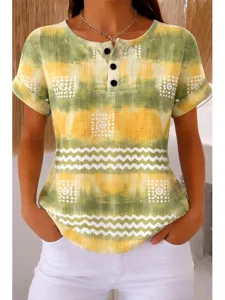 damen-waffel-t-shirt-stricktops-mi-11715705-gelb-1