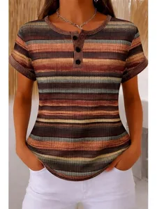 damen-waffel-t-shirt-stricktops-mi-11715705-kastanienbraun-2