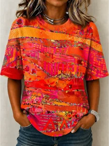 damen-waffel-t-shirt-stricktops-mi-16513086-orange-1