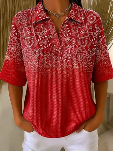 damen-waffel-t-shirt-stricktops-mi-16666680-rote-5
