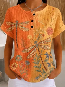 damen-waffel-t-shirt-t-shirt-somme-14677414-orange-1