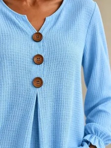 damen-waffelhemd-bluse-einfarbig-v-17432682-default-5