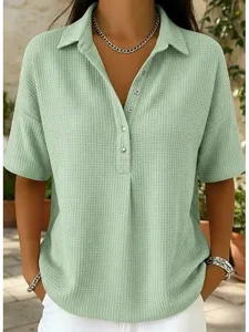 damen-waffelhemd-bluse-einfarbig-v-17432682-grun-32
