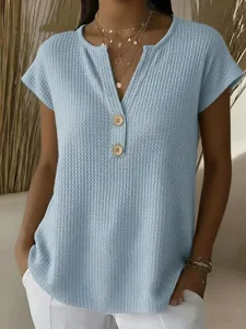 damen-waffelhemd-bluse-mode-stilvo-19633243-blau-4