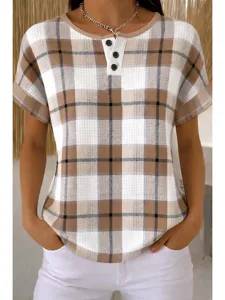 damen-waffle-struktur-strick-tops-18036339-braun-und-wei-2