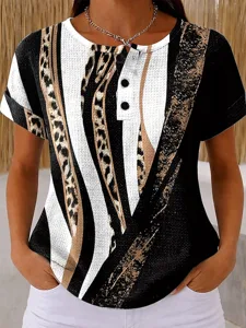 damen-waffle-t-shirt-farbblock-dru-16839007-schwarz-6
