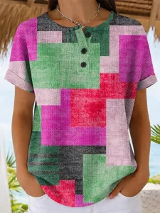 damen-waffle-t-shirt-farbblock-pri-12808896-purpur-4