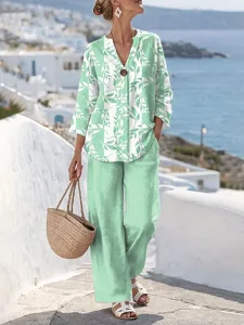 damen-zweiteilige-sets-hosen-sets-15646671-grun-6