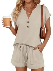 damen-zweiteilige-sets-shorts-sets-15782112-beige-4