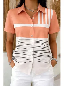 damenshirt-kurzarm-grafik-geometri-10576950-orange-1